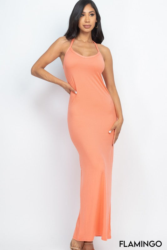 Racer Back Maxi Dress