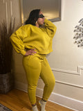 Plüsch Ballon Sweatsuit Set