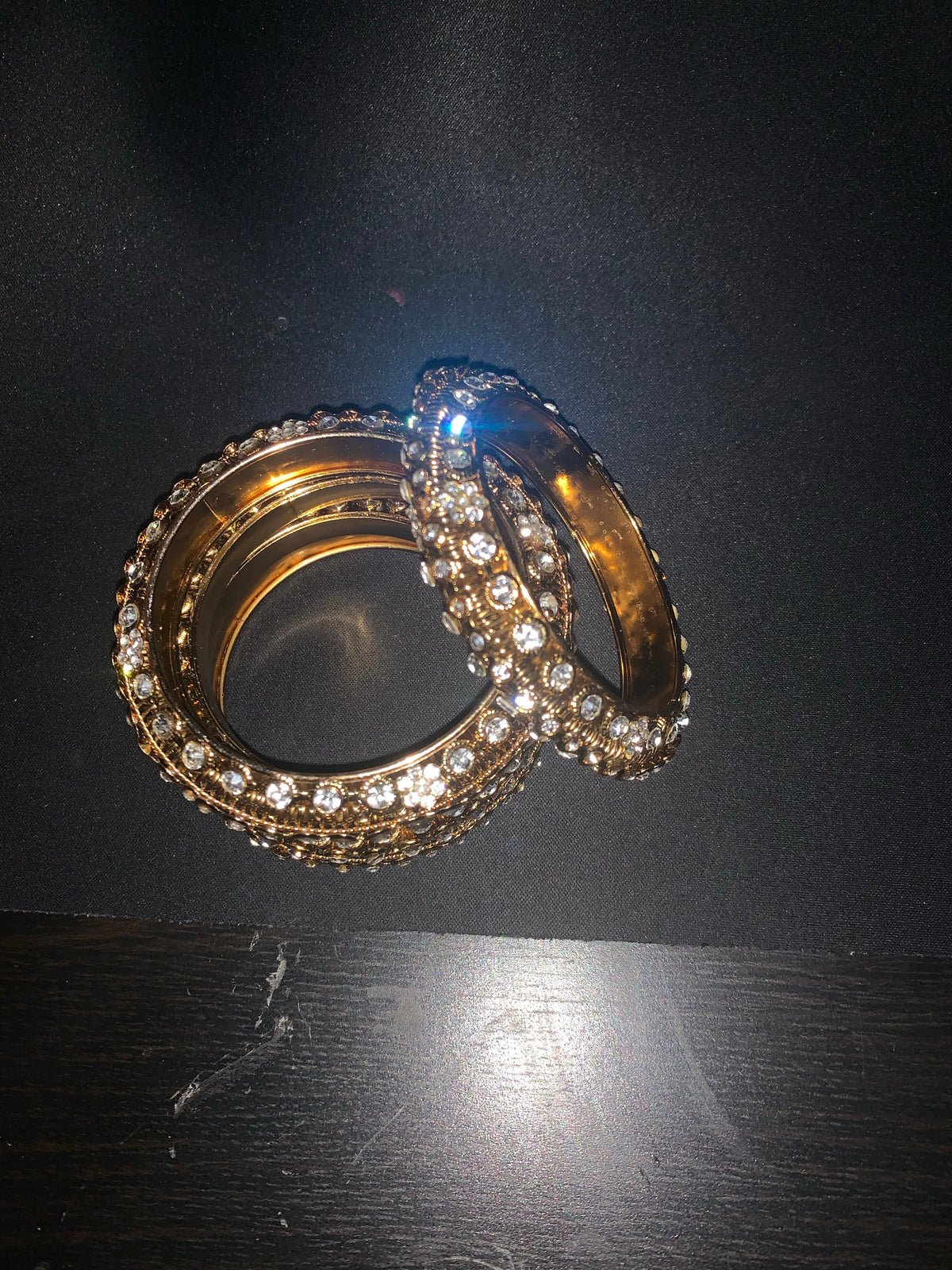 Indian golden Diamond sparkling Bangles