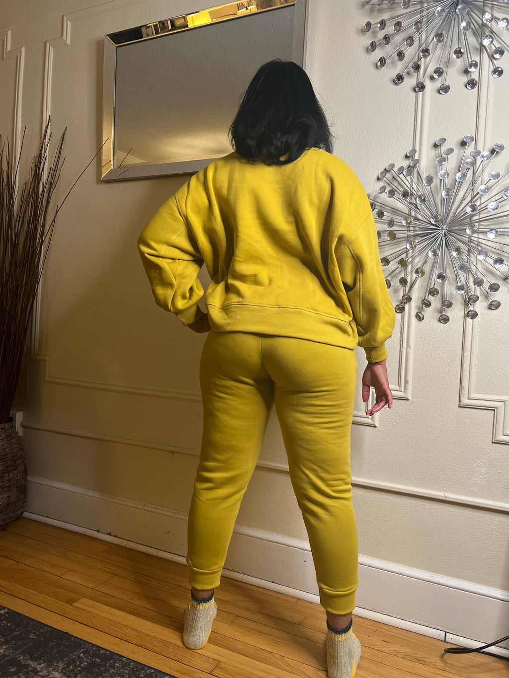 Plüsch Ballon Sweatsuit Set